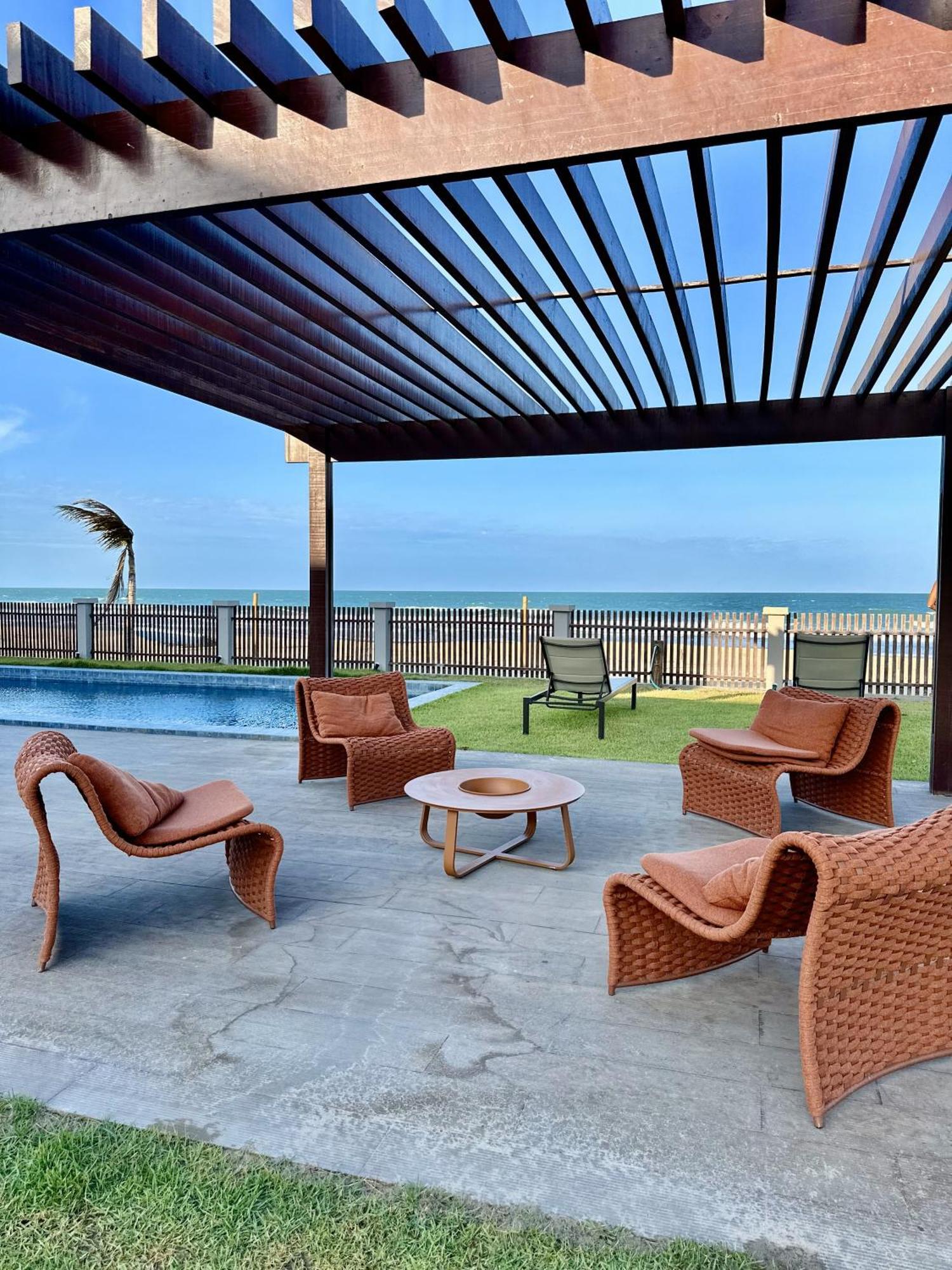 Casa Alto Padrao Beira Mar Ao Lado Do Zorah Beach Trairi - Flecheiras Kültér fotó